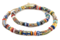 The Bead Chest Premium Ghana Glass Beads: Artisan Krobo & Recycled Glass Medley, Full Strand